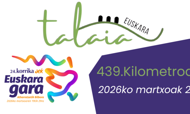 24. KORRIKA EUSKARA TALAIA