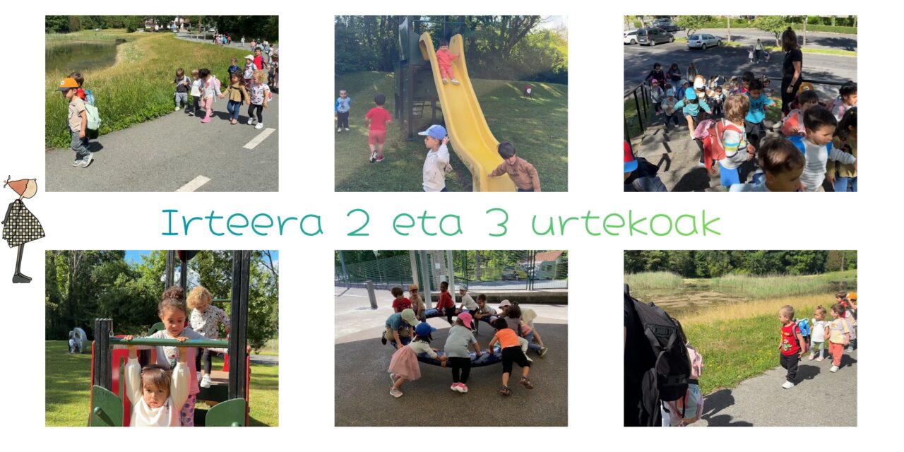 IRTEERA Haur Hezkuntza 2 eta 3 urte