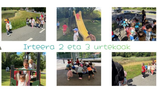 IRTEERA Haur Hezkuntza 2 eta 3 urte