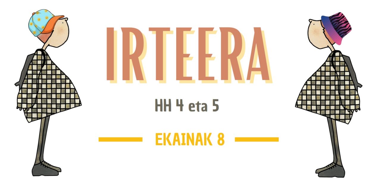 IRTEERA Haur Hezkuntza 4 ETA 5 URTE