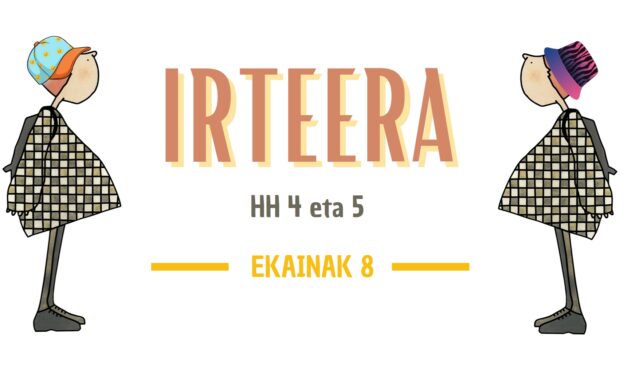IRTEERA Haur Hezkuntza 4 ETA 5 URTE